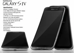 Galaxy S IV lộ cấu hình chi tiết