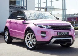 Hàng hiếm Range Rover Evoque màu hồng