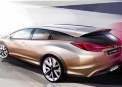 Honda giới thiệu mẫu Civic Wagon concept mới