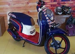 Honda Scoopy FI dành cho 'tín đồ' Denim