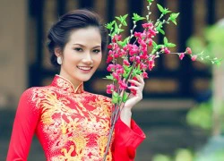 Hot girl Diệu Linh quyến rũ như nàng xuân