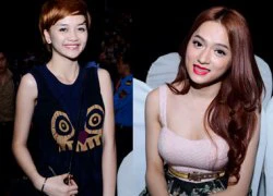 Hương Giang Idol mặc sexy, Thiều Bảo Trang khoe tóc tém