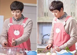 Joo Won dùng thức ăn "cưa cẩm" người đẹp