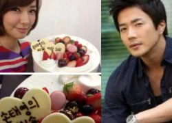 Kwon Sang Woo trổ tài nịnh vợ bằng bánh ngọt