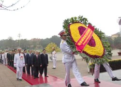 Lãnh đạo Đảng, Nhà nước viếng Chủ tịch Hồ Chí Minh