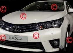 Lộ ảnh xe Corolla thế hệ mới