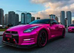 Nissan GT-R và Maserati màu hồng đẹp lung linh