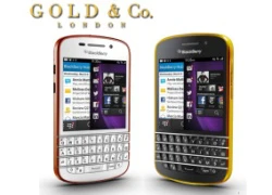 Sắp có BlackBerry Q10 mạ vàng, giá siêu đắt