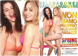 Selena và Vanessa kề ngực, kề đùi