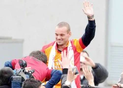 Sneijder xong phần an cư