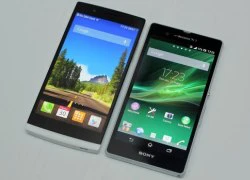 Sony Xperia Z đọ dáng với Oppo Find 5