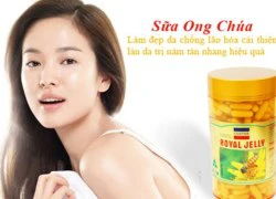 Sữa ong chúa cho làn da khỏe đẹp