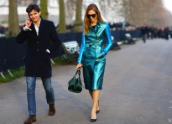 Thanh lịch, đẳng cấp với street style tại Tuần lễ thời trang London