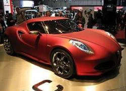 Thêm thông tin mới về mẫu Alfa Romeo 4C coupe