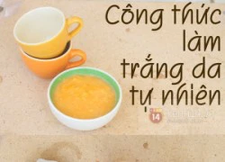 Trắng mịn &#8220;từ đầu đến chân&#8221; với công thức đu đủ