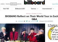 U.S. Billboard coi Big Bang là 'Siêu sao K-Pop'