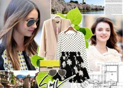 10 gợi ý mix đồ xuân từ 'thiên thần' Miranda Kerr