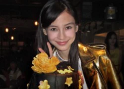 Angelababy đón sinh nhật sớm với đồng nghiệp