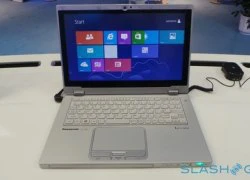 Ảnh thực tế ultrabook siêu bền nhẹ nhất của Panasonic