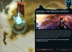 Bản đồ thế giới DotA 2 lộ diện cùng phần tutorial của Dragon Knight