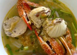 Bánh canh ghẹ ngon tại Sài Gòn