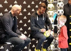 Becks và Zidane "đại náo" Paris