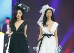 Châu Vỹ Đồng khoe ngực khủng trên sàn catwalk