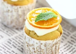 [Chế biến] &#8211; Bánh cupcake cam