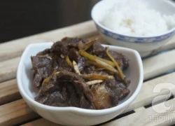 [Chế biến] &#8211; Bắp bò kho khô