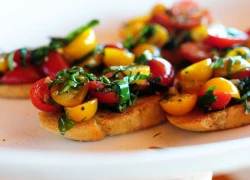 [Chế biến] &#8211; Bruschetta cà chua