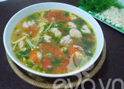 [Chế biến] - Canh chua giò sống