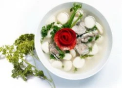 [Chế biến] - Canh củ năng nấu sườn non