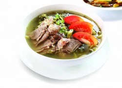 [Chế biến] - Canh dưa cải chua bắp bò