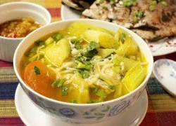 [Chế biến] - Canh nấm nấu chua