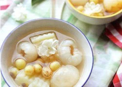 [Chế biến] - Chè trái vải hạt sen