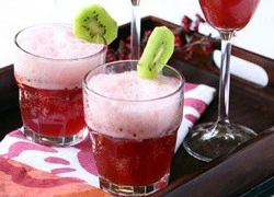 [Chế biến] - Cocktail dâu tây, kiwi