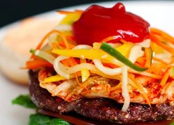 [Chế biến] - Hamburger Hàn Quốc