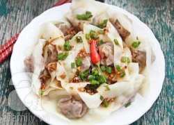 [Chế biến] - Hoành thánh bọc thịt