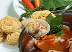 [Chế biến] - Lẩu nghêu tiêu xanh