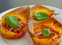 [Chế biến] - Muffin Tin Lasagna