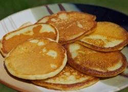 [Chế biến] - Pancake táo kiểu Nga