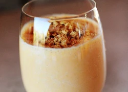 [Chế biến] - Smoothie bí đỏ