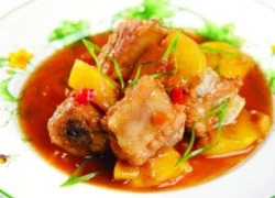 [Chế biến] - Sườn non kho thơm