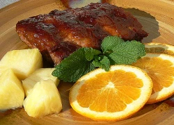 [Chế biến] &#8211; Sườn nướng barbecue