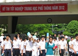 Công bố 6 môn thi tốt nghiệp THPT năm 2013