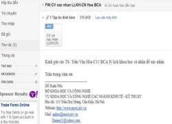 E-mail lừa đảo chuyển hướng theo kiểu gửi đích danh