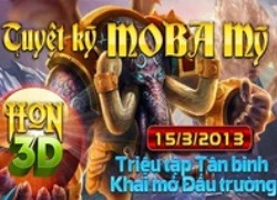 Garena công bố giải đấu online cho HoN Việt Nam trị giá 250 triệu đồng