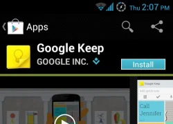 Google Keep: Ít tính năng nhưng dễ dùng