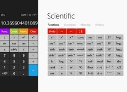 Hai ứng dụng tính toán hay trên Windows 8