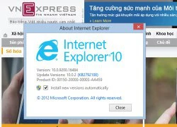 IE10 trên Windows 8 và RT sẽ chính thức hỗ trợ flash